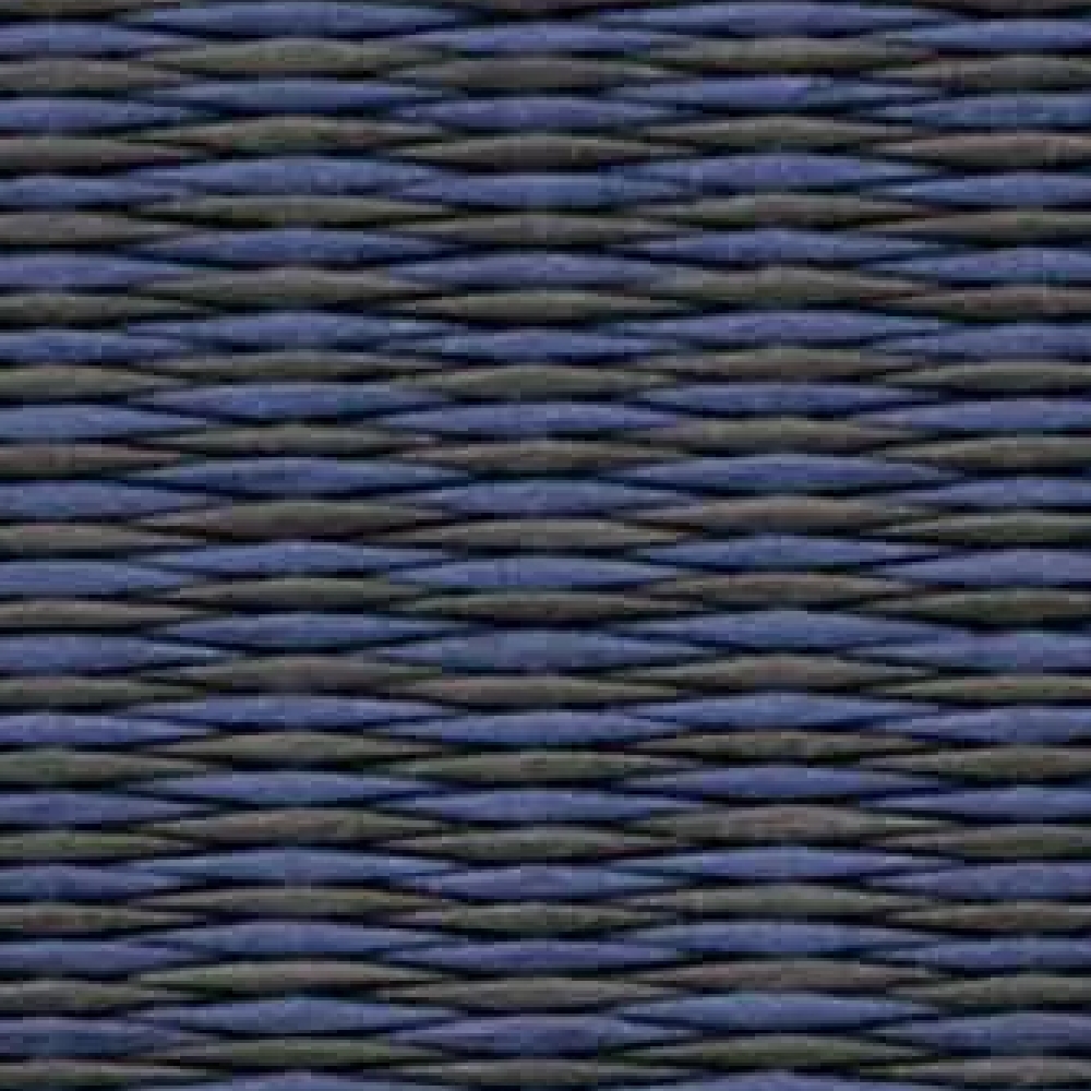 置き畳タタットダイケン健やかおもて-清流カクテルフィット-24 栗色×藍色